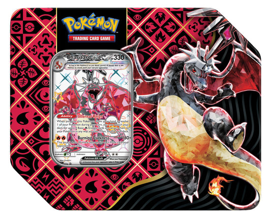 Pokemon: Scarlet & Violet - Paldean Fates Charizard ex Tin
