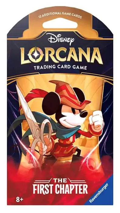 Disney Lorcana: The First Chapter Sleeved Booster Pack Art set of 3- (3 pack one of each art)