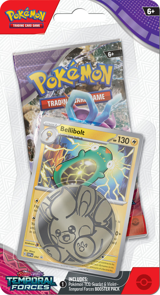 Pokemon TCG: Scarlet & Violet - Temporal Forces Checklane Blisters