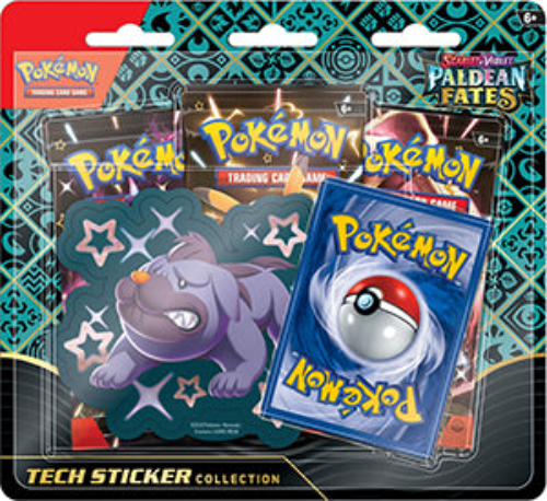 Pokemon: Scarlet & Violet - Paldean Fates - Tech Sticker Collection