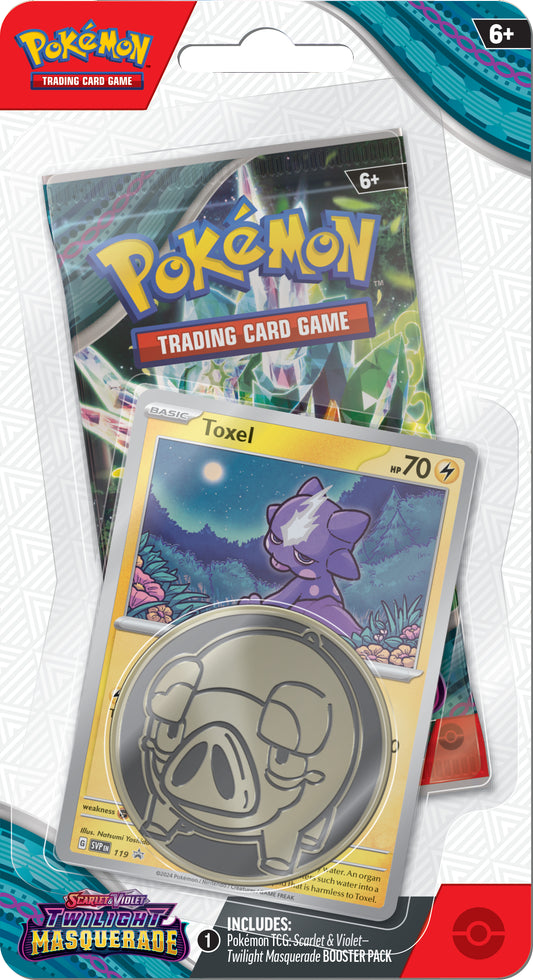 Pokemon TCG: Scarlet & Violet - Twilight Masquerade Checklane Blisters