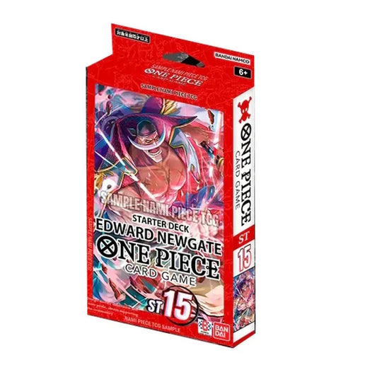 One Piece ST15 – Red Edward Newgate Starter Deck Cards