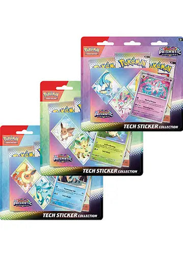 Prismatic Evolutions Tech Sticker Collection
