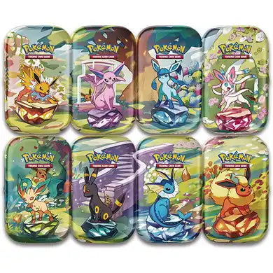 Prismatic Evolutions Mini Tin (One Random Tin)