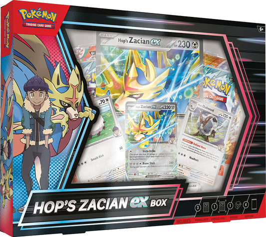 Pokemon TCG: Hop`s Zacian ex Box