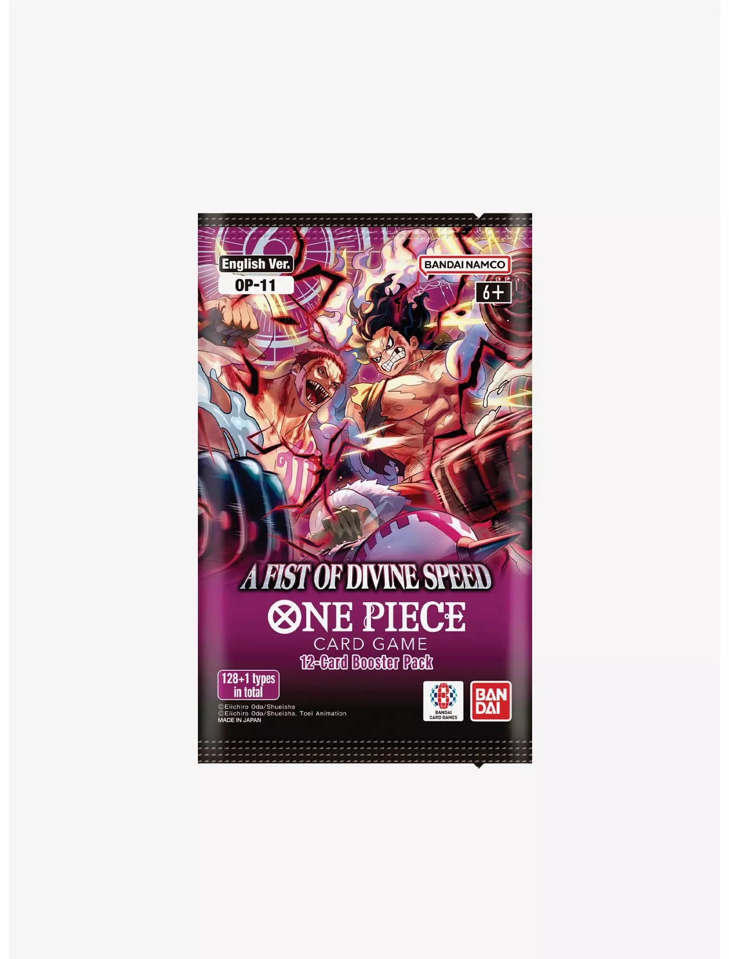 Bandai One Piece A Fist Of Divine Speed Sleeved Booster Pack