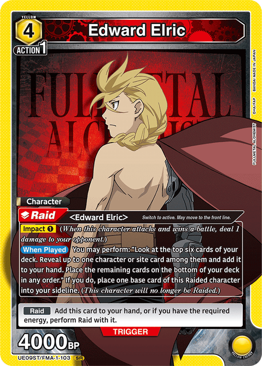 Union Arena Fullmetal Alchemist Starter Deck UE09ST