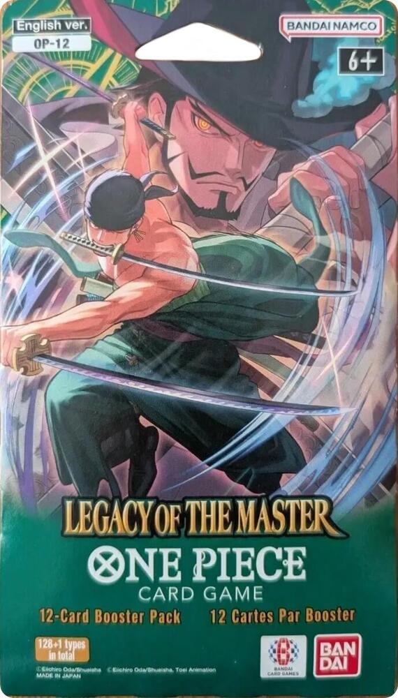 One Piece Legacy of the Master - Sleeved Booster Pack - (OP12) Wyntercreek Cards & Collectibles One Piece Legacy of the Master - Sleeved Booster Pack - (OP12) Wyntercreek Cards & Collectibles