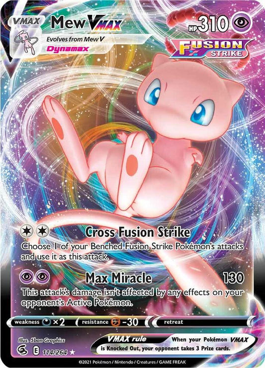 Mew VMAX League Battle Deck