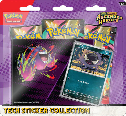 Pokémon TCG: Mega Evolution—Ascended Heroes Tech Sticker Collection