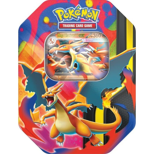 Pokémon TCG: Mega Charizard Tin (1 Random Tin)