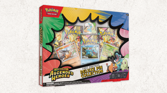 Pokémon - Trading Card Game: Mega Evolution Ascended Heroes First Partners Deluxe Pin Collection