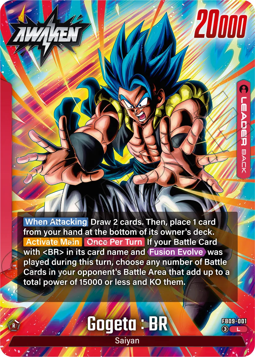 Dragon Ball Super TCG: Fusion World 09 - Dual Evolution (FB09) Booster Display