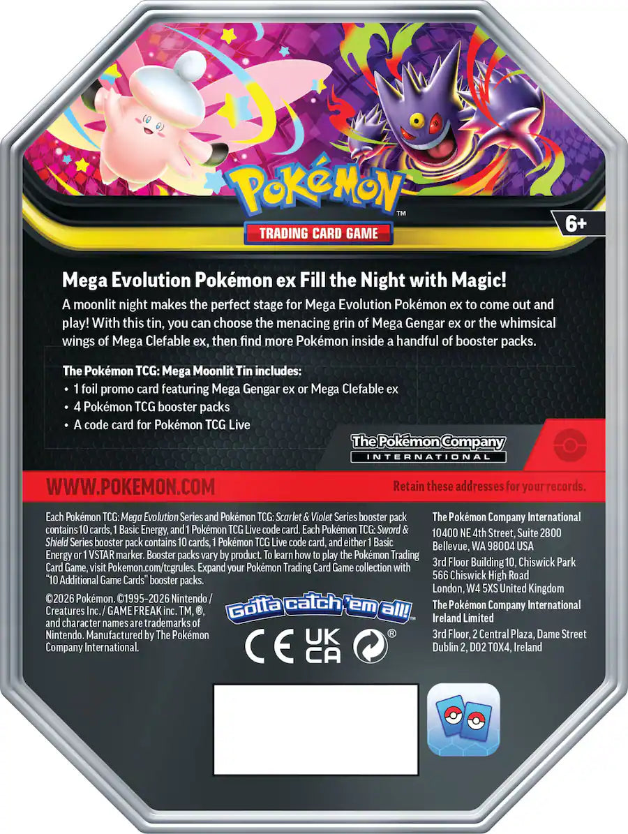 Mega Moonlit Tin (1 RandomTin)