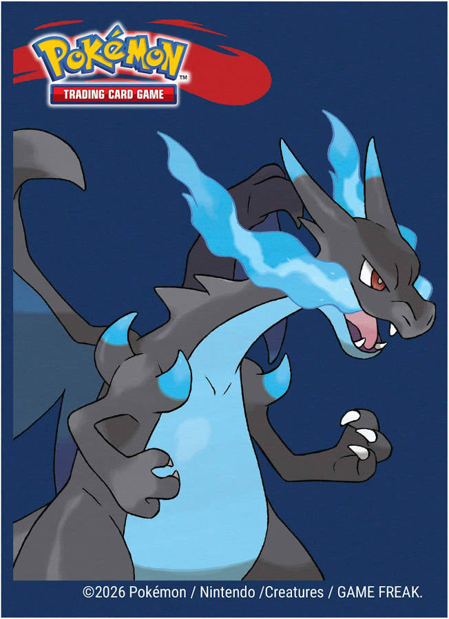 pokemon trading card game mega charizard x 65-Count Deck Protector Sleeves – Wyntercreek Cards & Collectibles TCG_212004 Deck:Masters of Evil durable design makes it Pokémon TCG: Scarlet &