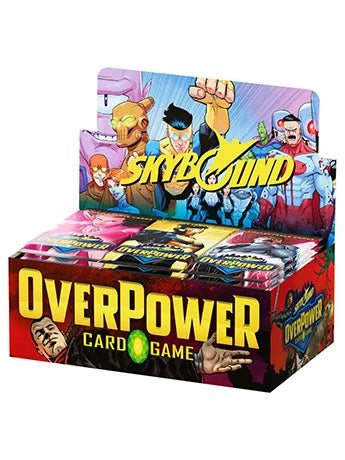 OverPower Card Game SkyBound Booster Display