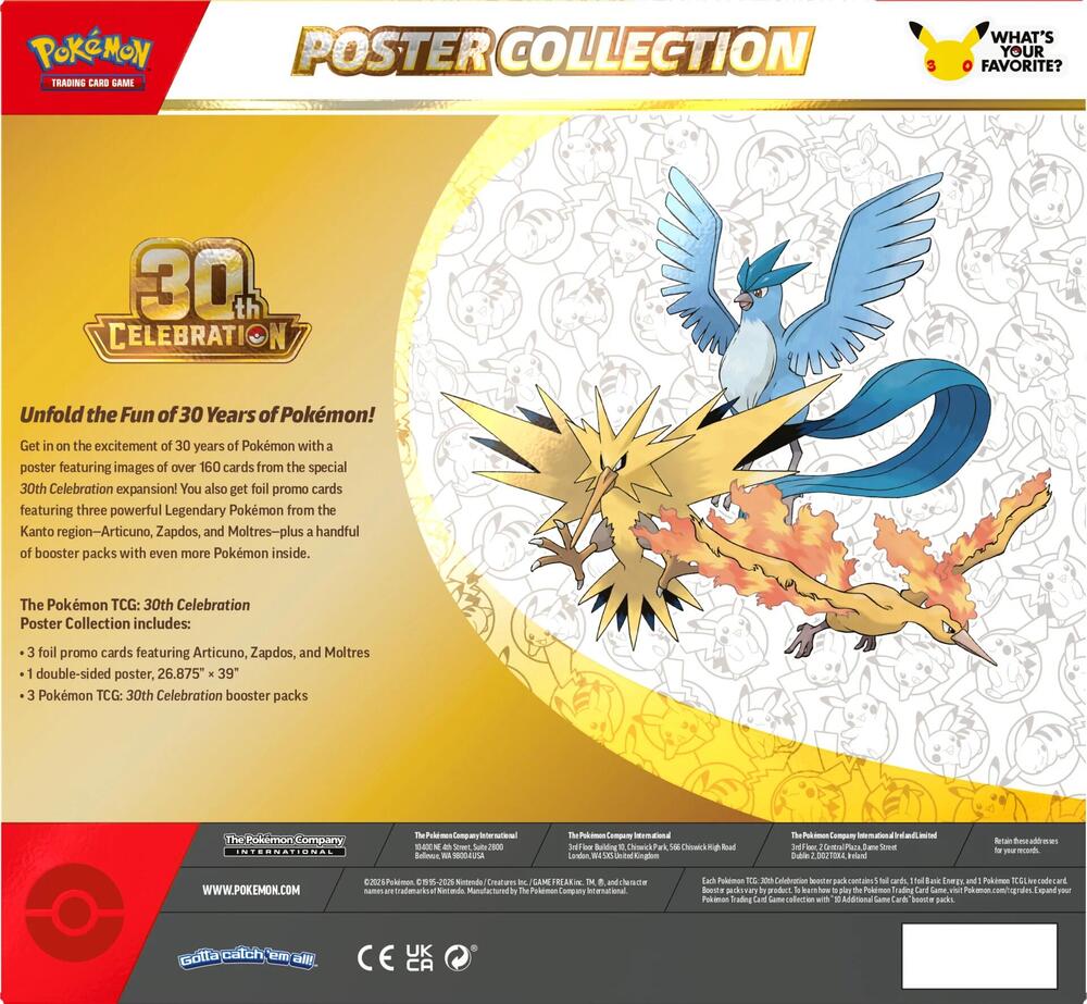 30th Celebration Poster Collection (Pre -Order Ships On Or Around 9/16/26)