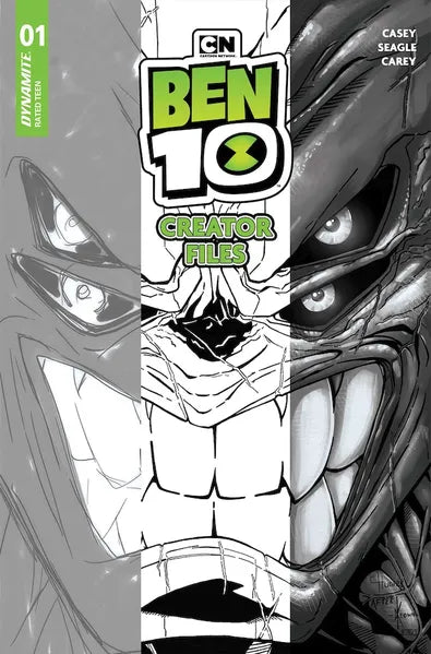 Ben 10: Creator Files: One-Shot #1 (Cover G Cormac Hughes Line Art Virgin Variant)