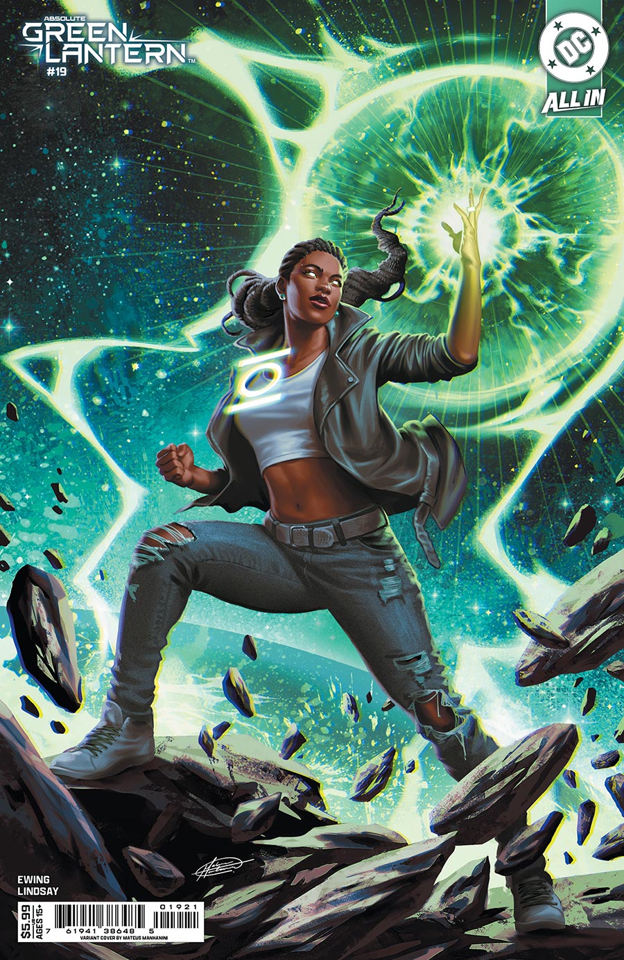 Absolute Green Lantern #19 Cover B Variant Mateus Manhanini