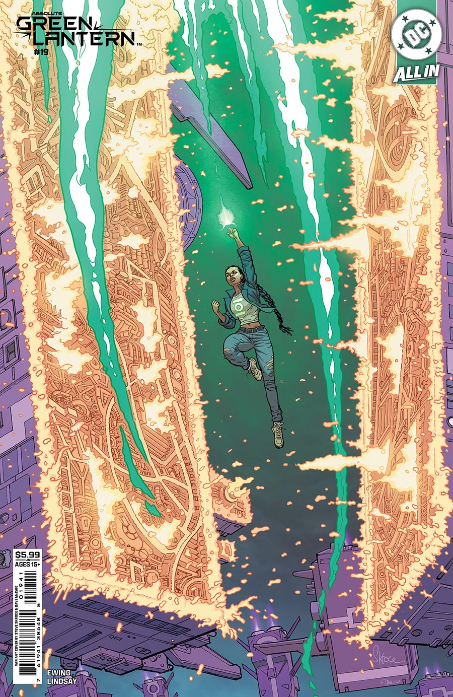 Absolute Green Lantern #19 Cover D Variant Steve Skroce Card Stock Cover