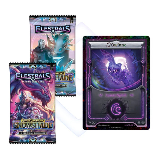 Elestrals Stellar owlune Double Blister Pack - SnowShade (Divine Champions)