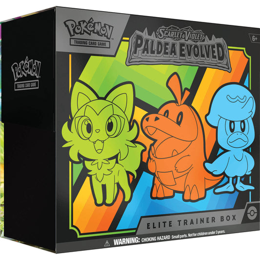 Pokemon Trading Card Game: Scarlet and Violet - Paldea Evolved Elite Trainer Box