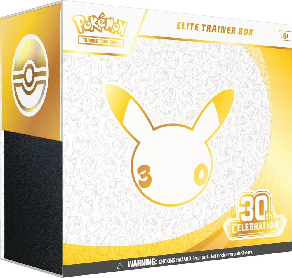 30th Celebration Elite Trainer Box (Pre-Order Estimated to ship on or around 9/16/26)