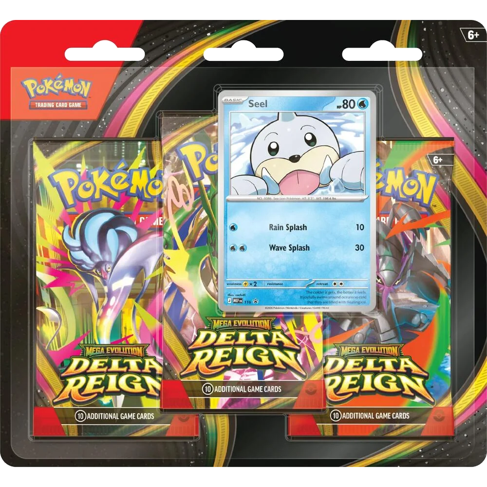 Delta Reign 3 Pack Blister [Seel] - ME06: Delta Reign (DLR) (Preorder Ships Early November)