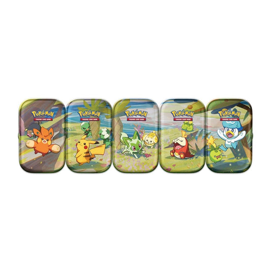 Pokémon TCG: Paldea Friends Mini Tin (5 Pack One of Each Art)