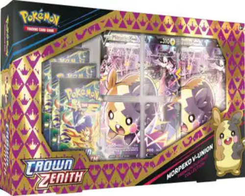 Pokemon: Crown Zenith - Morpeko V-Union - Premium Playmat Collection