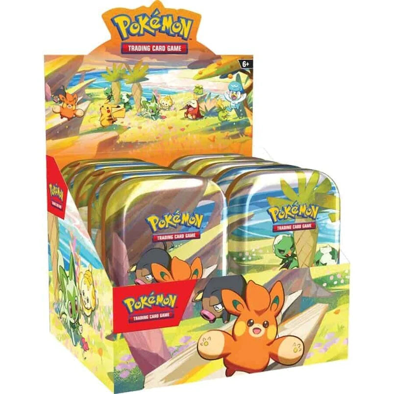 Pokémon TCG: Paldea Friends Mini Tin case (10 Mini Tins