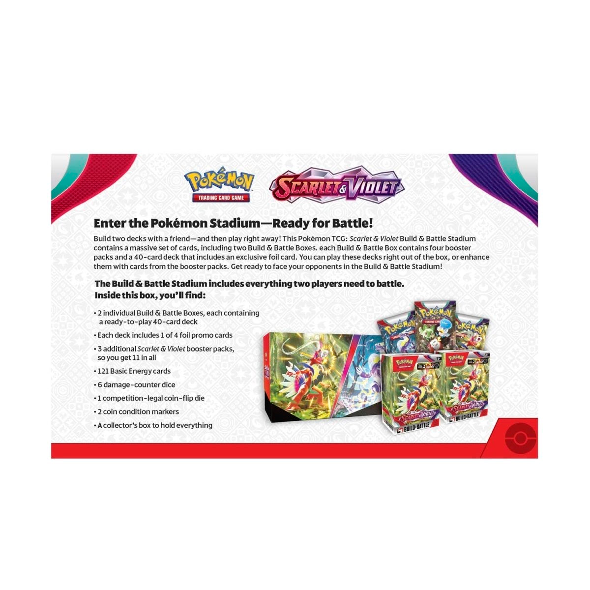 Pokémon TCG: Scarlet & Violet Build & Battle Stadium