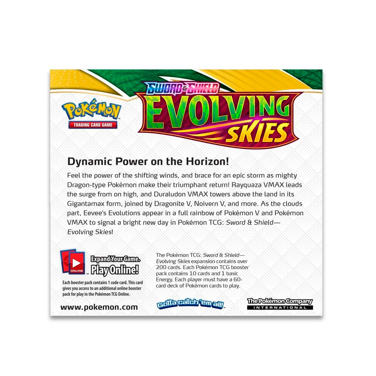 Pokémon TCG: Sword & Shield-Evolving Skies Booster Display Box (36 Packs)