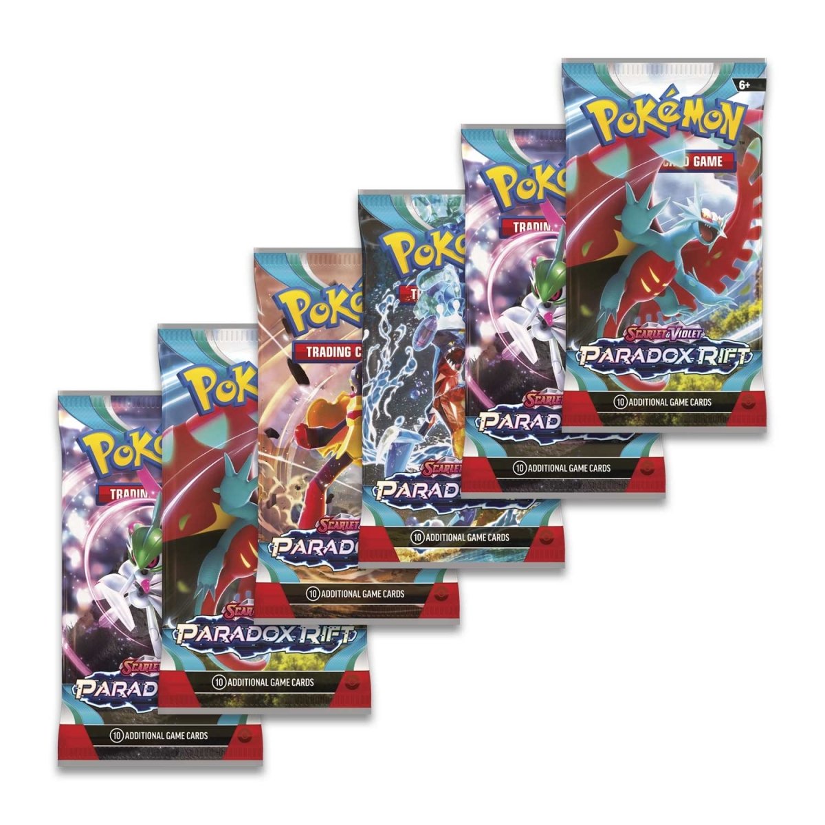 Pokémon TCG: Scarlet & Violet-Paradox Rift Sleeved Booster Bundle (6 Pack)