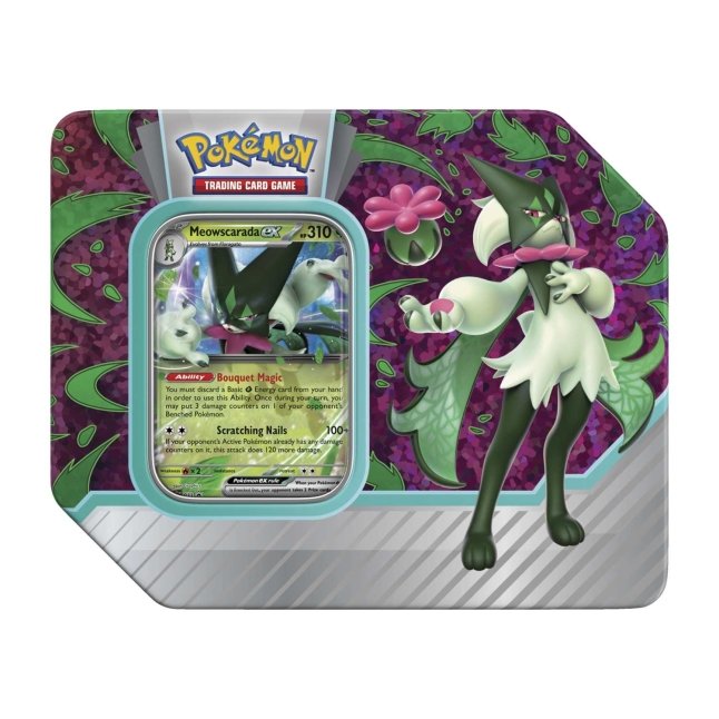 Pokémon TCG: Paldea Partners Tin (Meowscarada ex)