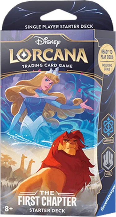 Disney Lorcana: The First Chapter Starter Deck (Sapphire & Steel) - The First Chapter (1)