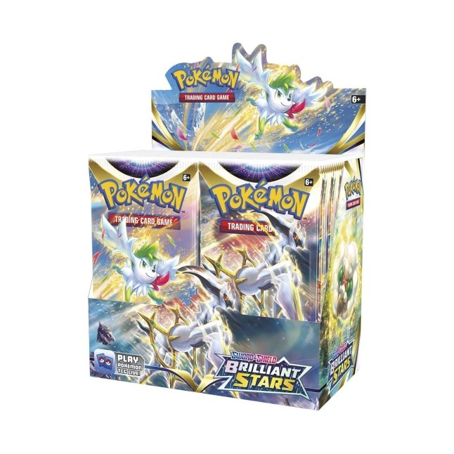 Pokémon TCG: Sword & Shield-Brilliant Stars Booster Display Box (36 Packs)