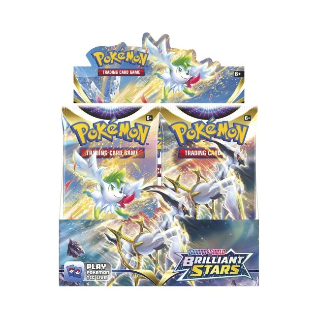 Pokémon TCG: Sword & Shield-Brilliant Stars Booster Display Box (36 Packs)