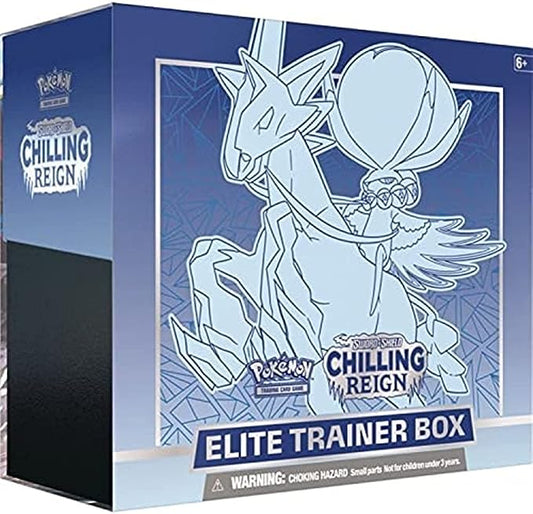 Chilling Reign Ice Rider Calyrex Elite Trainer Box