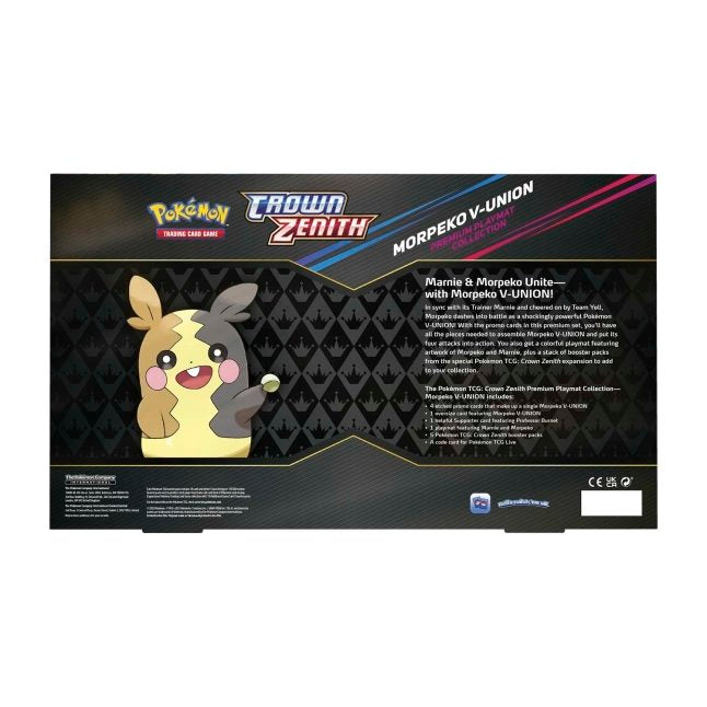 Pokémon TCG: Crown Zenith Premium Treasures Playmat Collection (Morpeko V-UNION)