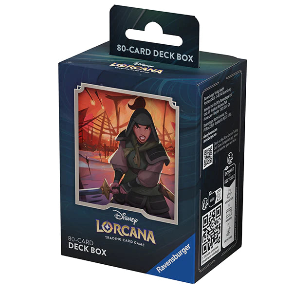 Disney Lorcana TCG: Rise of the Floodborn Deck Box - Mulan