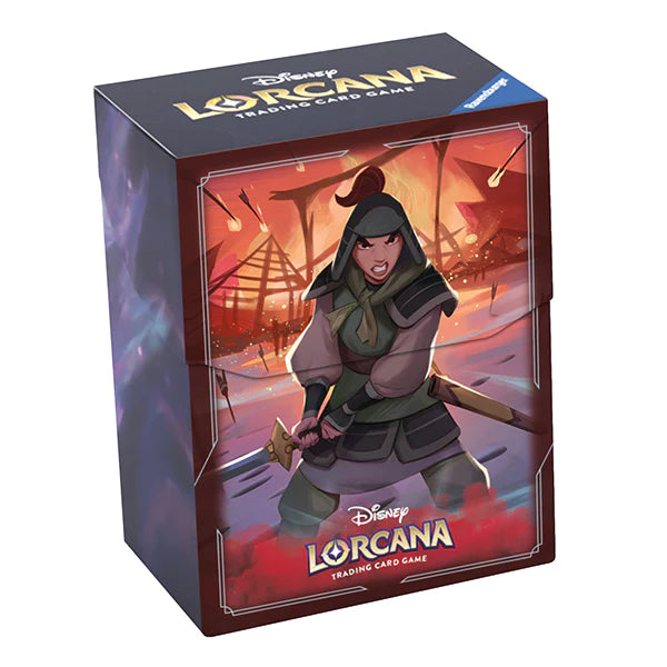 Disney Lorcana TCG: Rise of the Floodborn Deck Box - Mulan