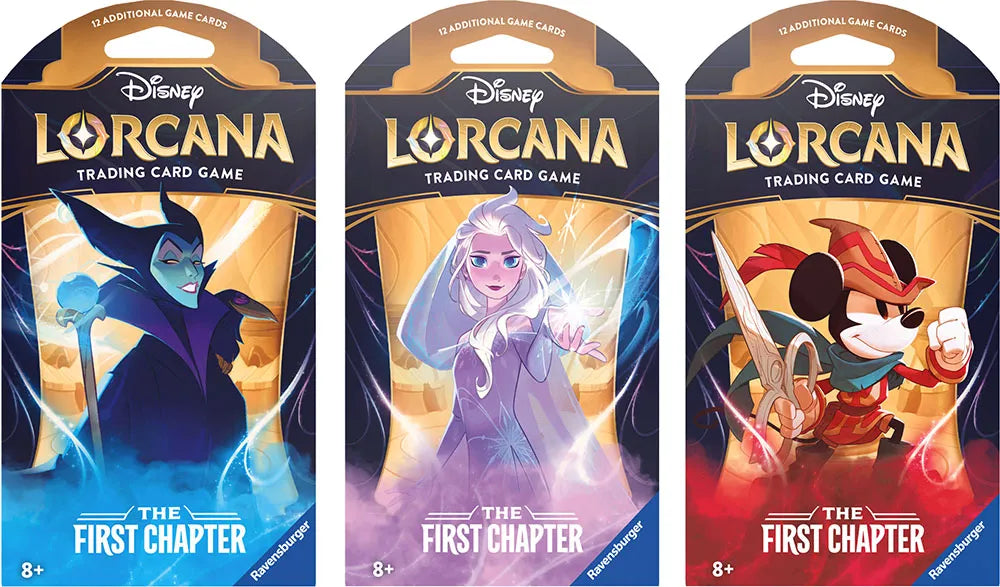 Disney Lorcana: The First Chapter Sleeved Booster Pack - The First Chapter (1 Random Picked Pack)