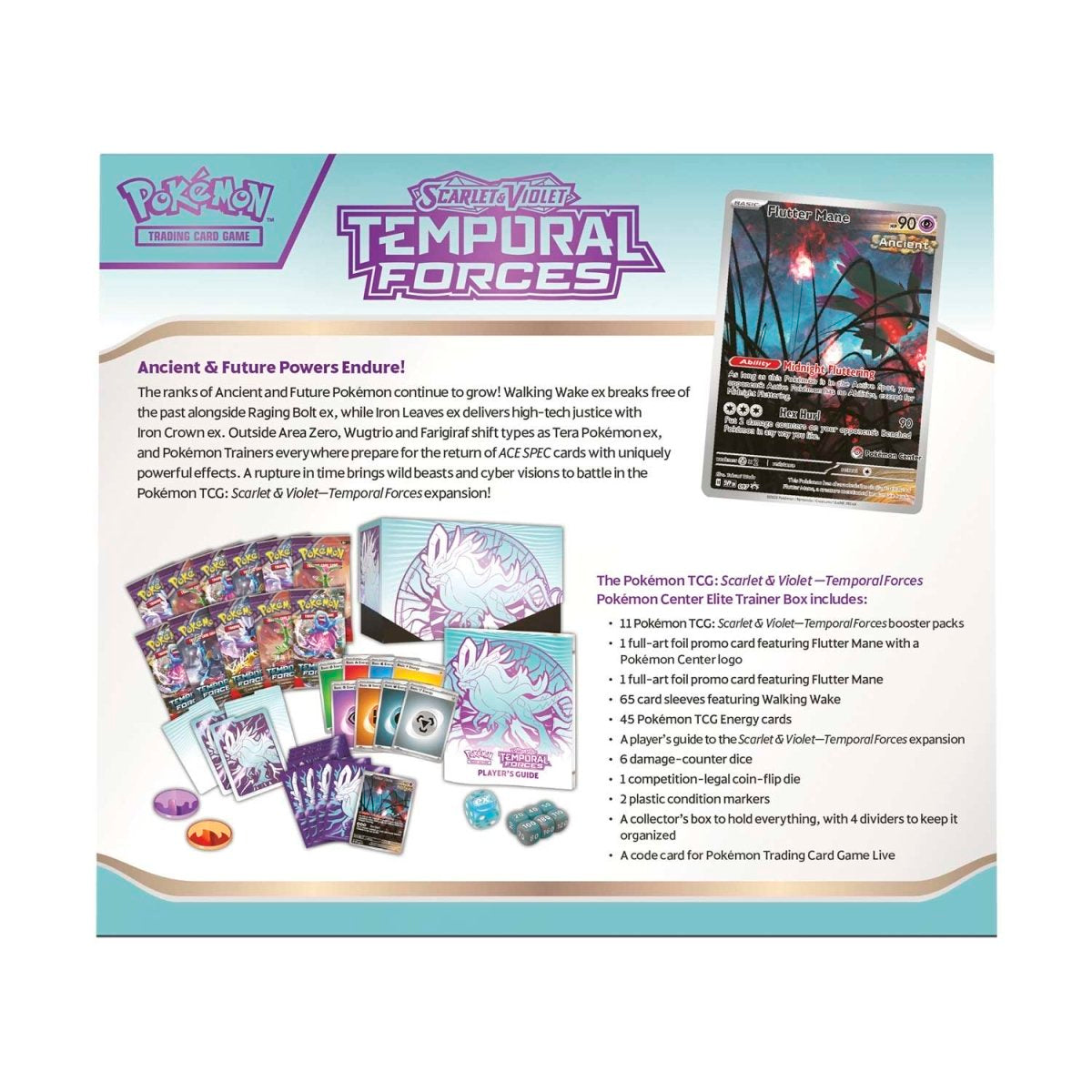 Pokémon TCG: Scarlet & Violet-Temporal Forces Elite Trainer Box