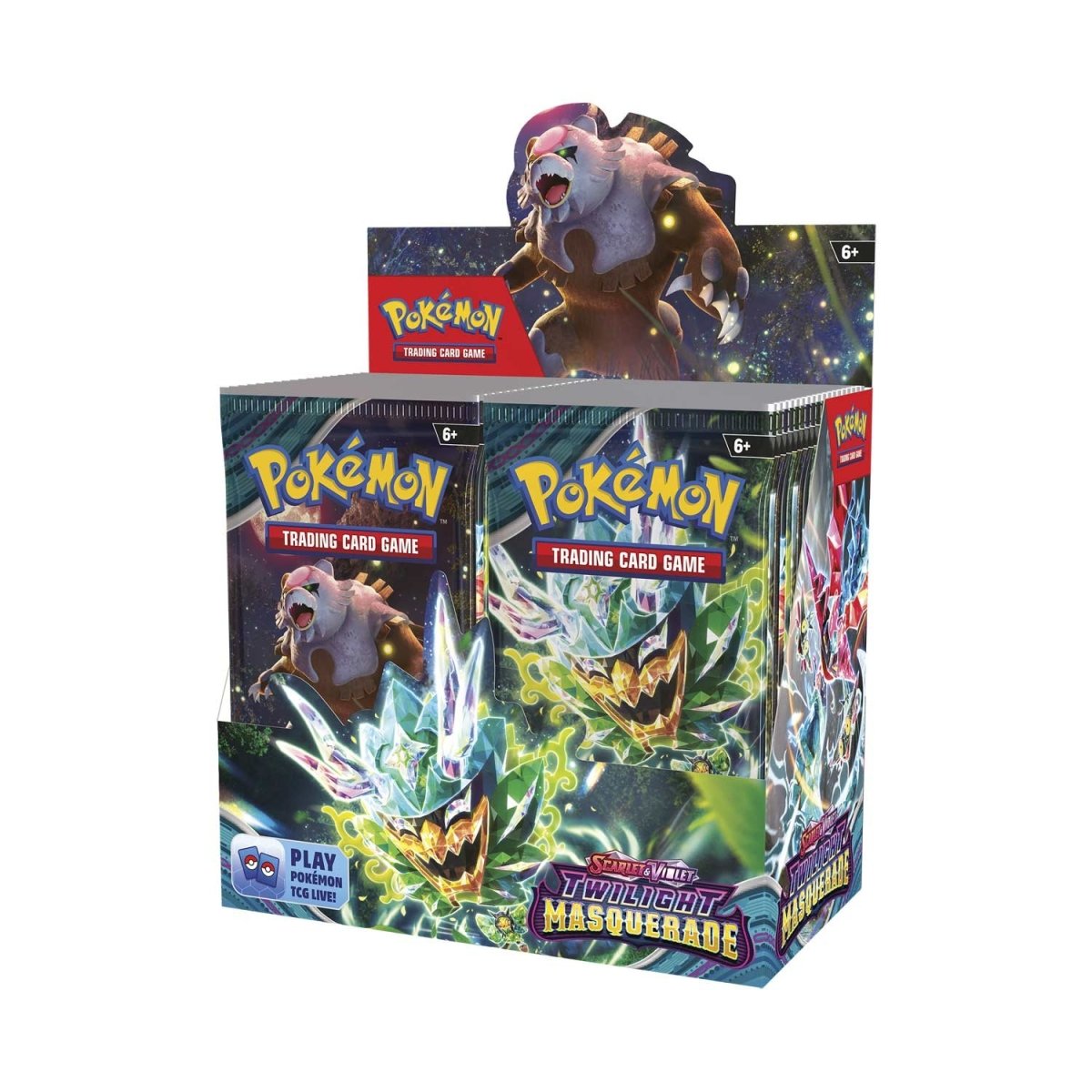 Pokémon TCG: Scarlet & Violet-Twilight Masquerade Booster Display Box (36 Packs) Pre-order Ships Late May