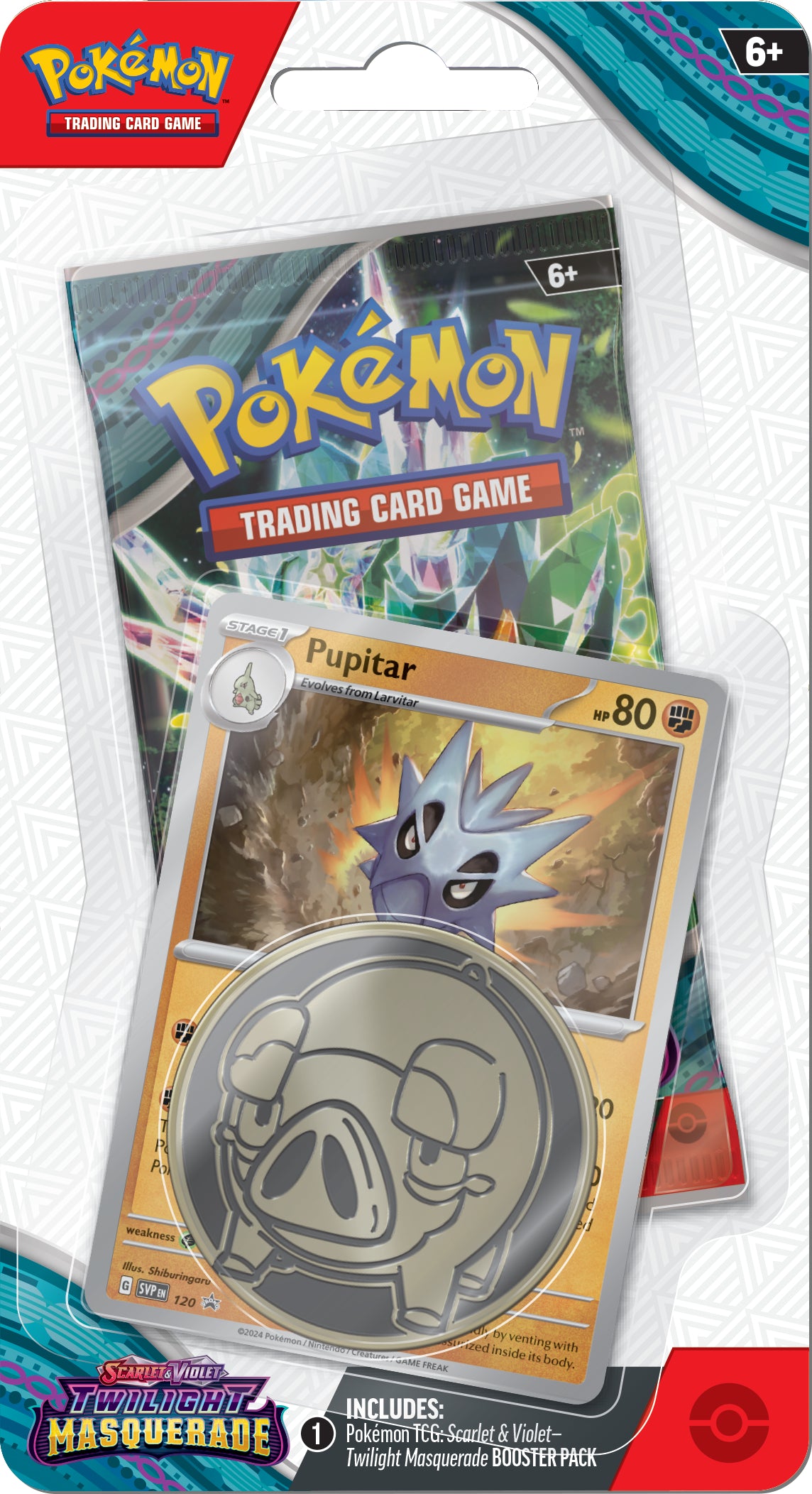 Pokemon TCG: Scarlet & Violet - Twilight Masquerade Checklane Blisters