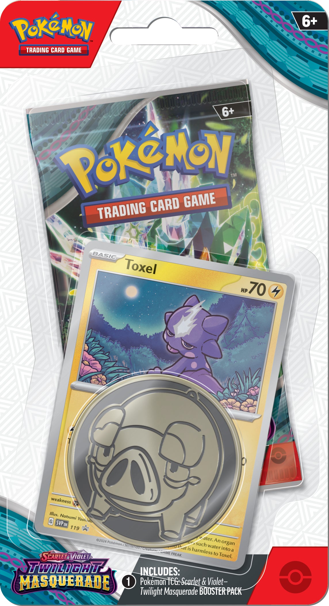 Pokemon TCG: Scarlet & Violet - Twilight Masquerade Checklane Blisters