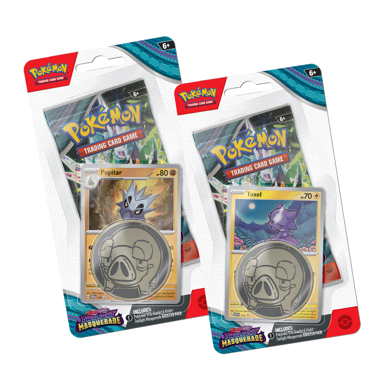 Pokemon TCG: Scarlet & Violet - Twilight Masquerade Checklane Blisters