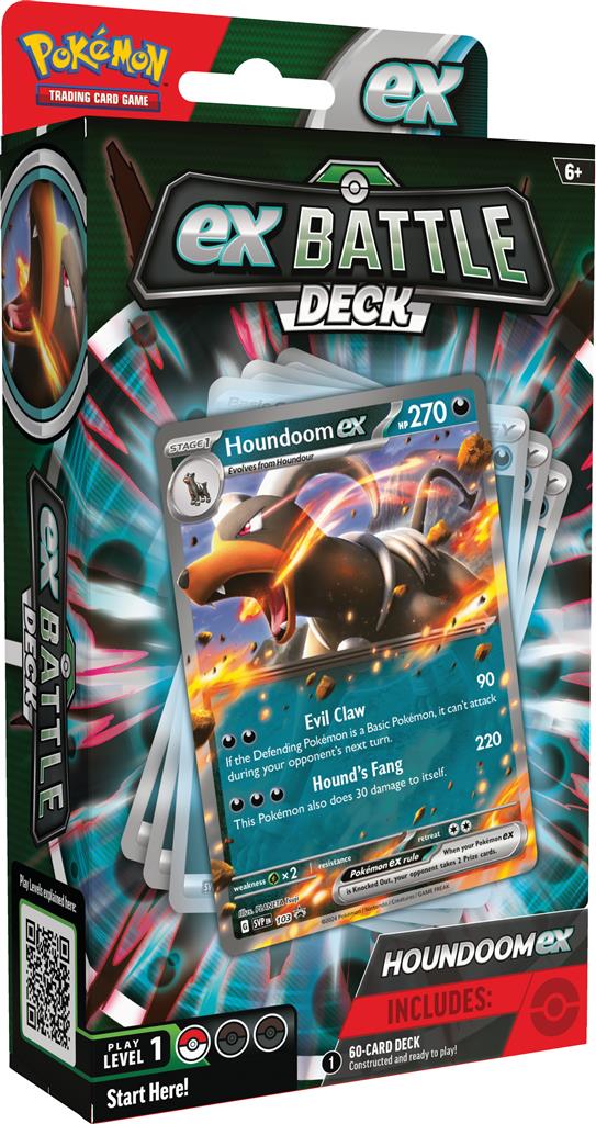 Pokémon TCG: Melmetal ex or Houndoom ex Battle Deck