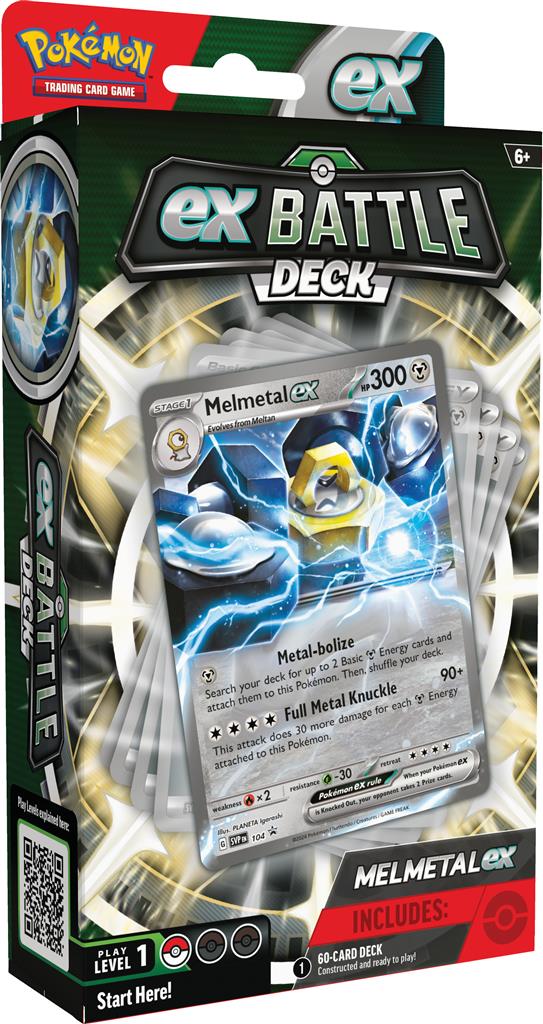 Pokémon TCG: Melmetal ex or Houndoom ex Battle Deck